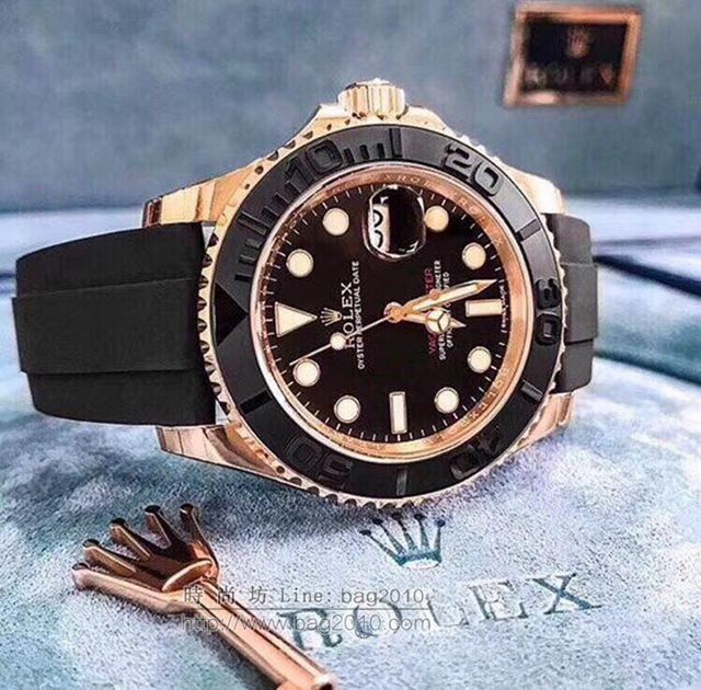 勞力士手錶 遊艇系列男士腕表 超強藍夜光 Rolex機械男表  hds1590